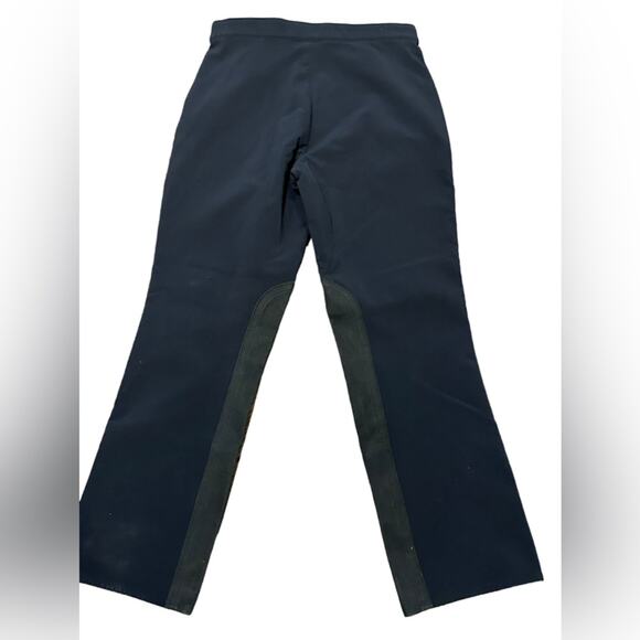 Ariat Womens 30 x 30 Black Riding Pants with Suede Inner Leg and Fleece Interior - Picture 2 of 10